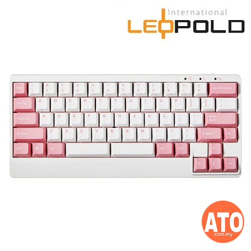 LEOPOLD FC650MDS PD Light Pink Mechanical Keyboard
